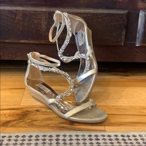Bradgley Mischka dress sandal
